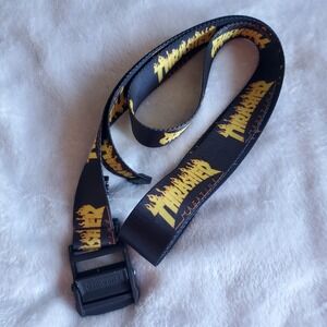 Thrasher Magazine Skateboard Flame Web Belt Skate belt 80"